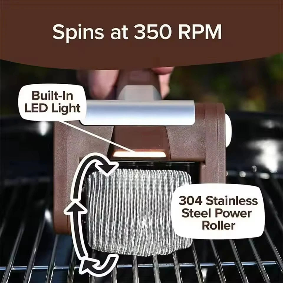 Brosse Électrique Sans Fil pour Gril