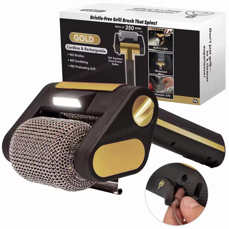 Brosse Électrique Sans Fil pour Gril